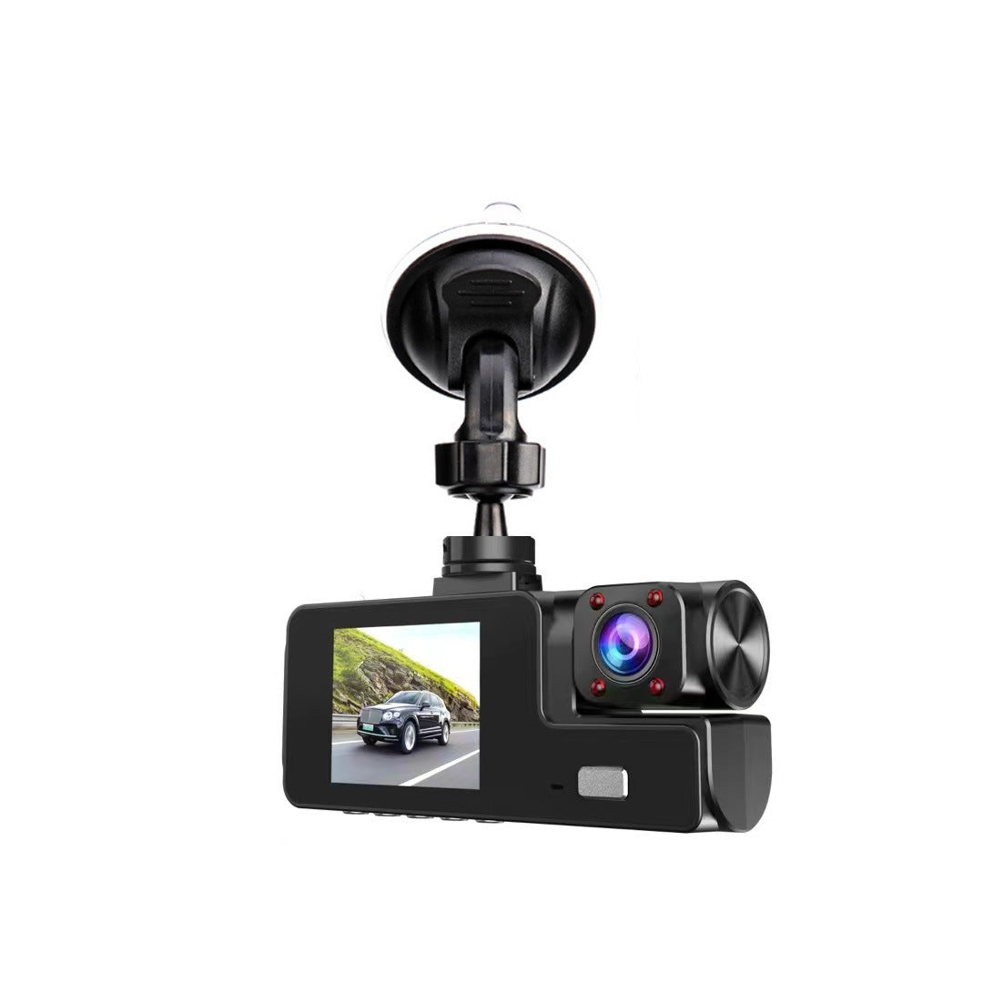 Dash Cam Car HD 1080P Front-Rear-Inside Dual Lens Video Recorder Camera G-Sensor
