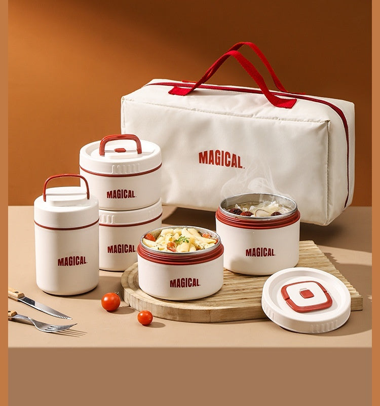 Employee Customer Lunch Box, Bento Tableware, Gift Box Set