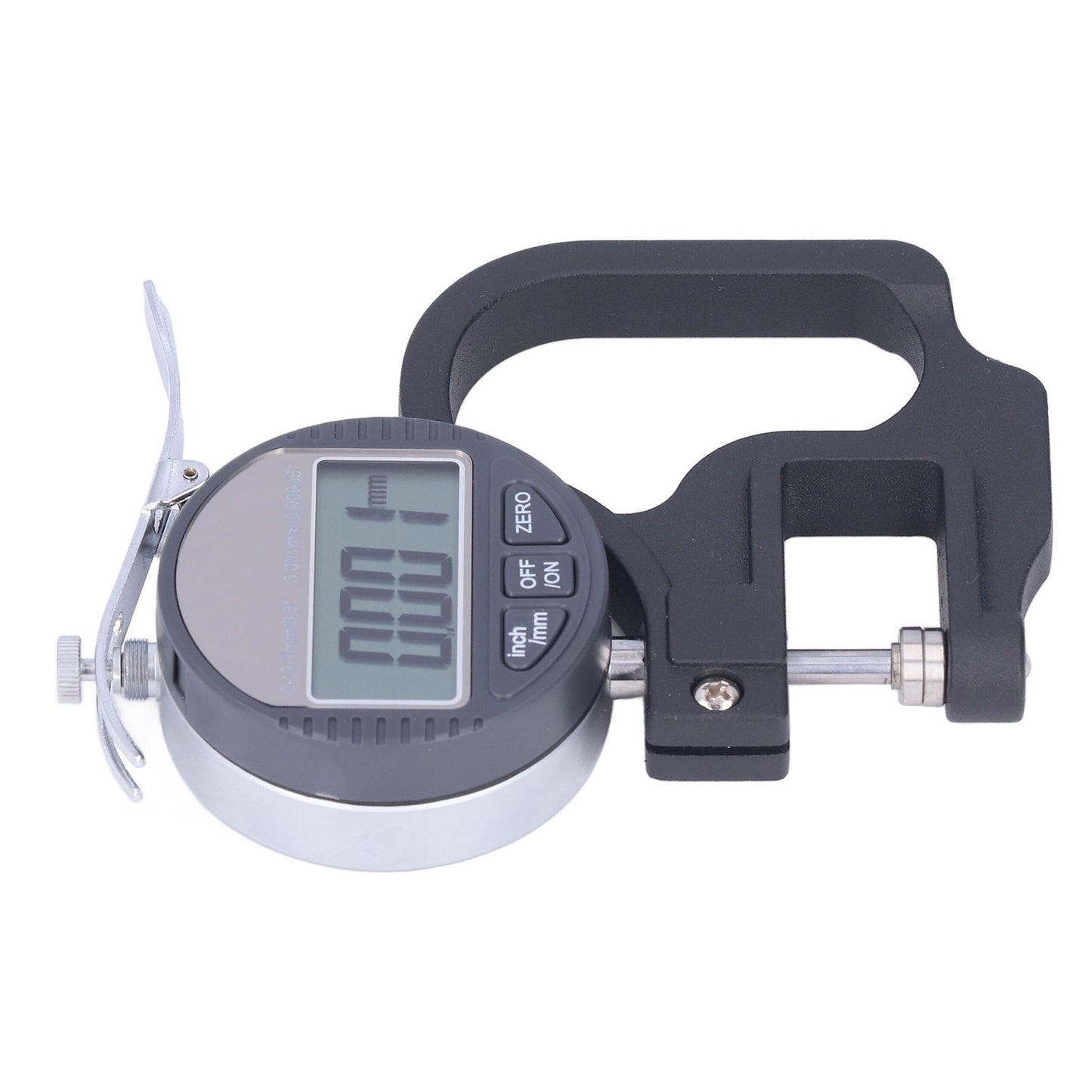 Thickness Gauge LCD Digital Display Micrometer Meter Accurate Measuring Tool for Paper Film 0‑12.7mm