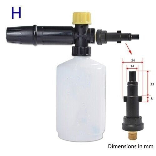Household Car Wash High-pressure Water Foam Gun