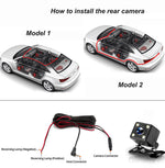 Dash Cam Car HD 1080P Front-Rear-Inside Dual Lens Video Recorder Camera G-Sensor