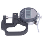 Thickness Gauge LCD Digital Display Micrometer Meter Accurate Measuring Tool for Paper Film 0‑12.7mm