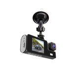 Dash Cam Car HD 1080P Front-Rear-Inside Dual Lens Video Recorder Camera G-Sensor