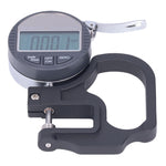 Thickness Gauge LCD Digital Display Micrometer Meter Accurate Measuring Tool for Paper Film 0‑12.7mm