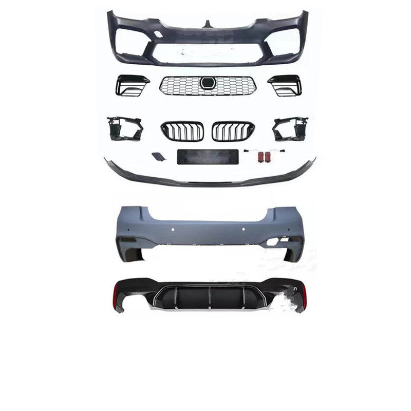 Automobile G30 G38 528 530 Refitted M5 Big Surrounding Front Bar Middle Net Rear Lip
