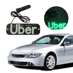 Car LED Indicator Light With Cigarette Lighter Instrument Light Taxi Uber TAXI Empty Car