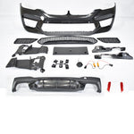 Automobile G30 G38 528 530 Refitted M5 Big Surrounding Front Bar Middle Net Rear Lip