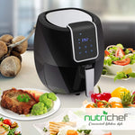 7QT Digital Air Fryer Non Stick Fry Basket Electric Oilless Kitchen Hot Air Frying Convection Multi Cooker