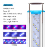Ultra-thin Aquarium Light Brightening Light Three-color Adjustable Aquatic Plant Landscaping Light