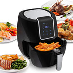 7QT Digital Air Fryer Non Stick Fry Basket Electric Oilless Kitchen Hot Air Frying Convection Multi Cooker