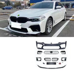 Automobile G30 G38 528 530 Refitted M5 Big Surrounding Front Bar Middle Net Rear Lip
