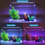 Ultra-thin Aquarium Light Brightening Light Three-color Adjustable Aquatic Plant Landscaping Light
