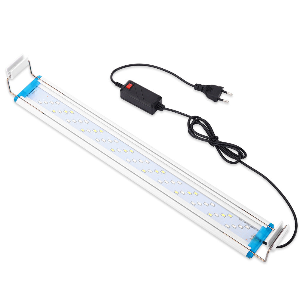 Ultra-thin Aquarium Light Brightening Light Three-color Adjustable Aquatic Plant Landscaping Light