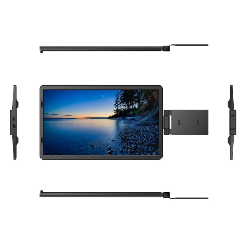 14.1" Laptop Screen Extender Portable Monitor for Laptop, FHD 1080P IPS Laptop Monitor Extender for Most Laptops