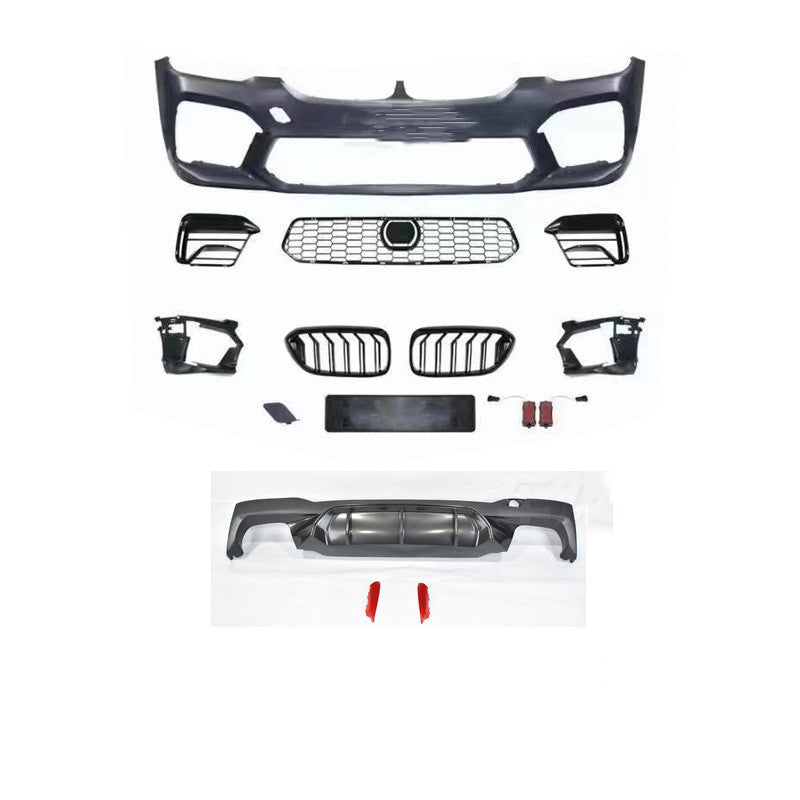 Automobile G30 G38 528 530 Refitted M5 Big Surrounding Front Bar Middle Net Rear Lip
