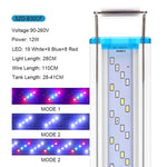 Ultra-thin Aquarium Light Brightening Light Three-color Adjustable Aquatic Plant Landscaping Light
