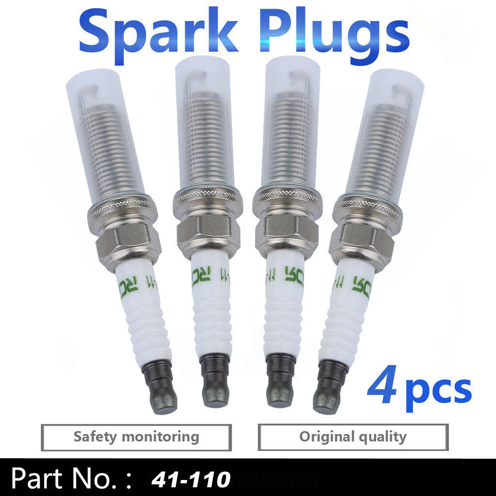 4pc Ignition Spark Plugs 41-110 Platinum 12621258 For Chevrolet Buick GMC Hummer