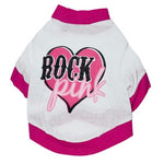 Cute Pink white Pet wear