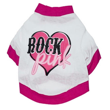 Cute Pink white Pet wear