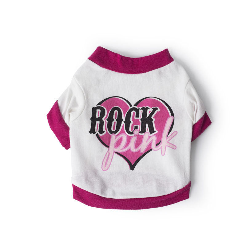 Cute Pink white Pet wear