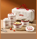 Employee Customer Lunch Box, Bento Tableware, Gift Box Set