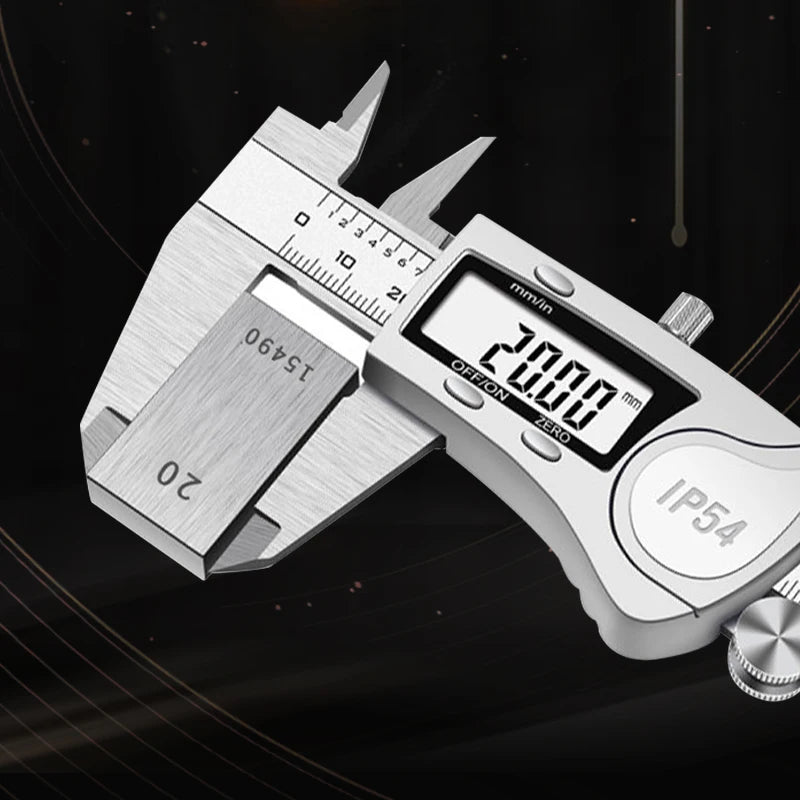 DITRON IP54 Digital Caliper 150mm 6inch Durable Stainless Steel Electronic Measuring Tool 6 Inch Caliper Tool