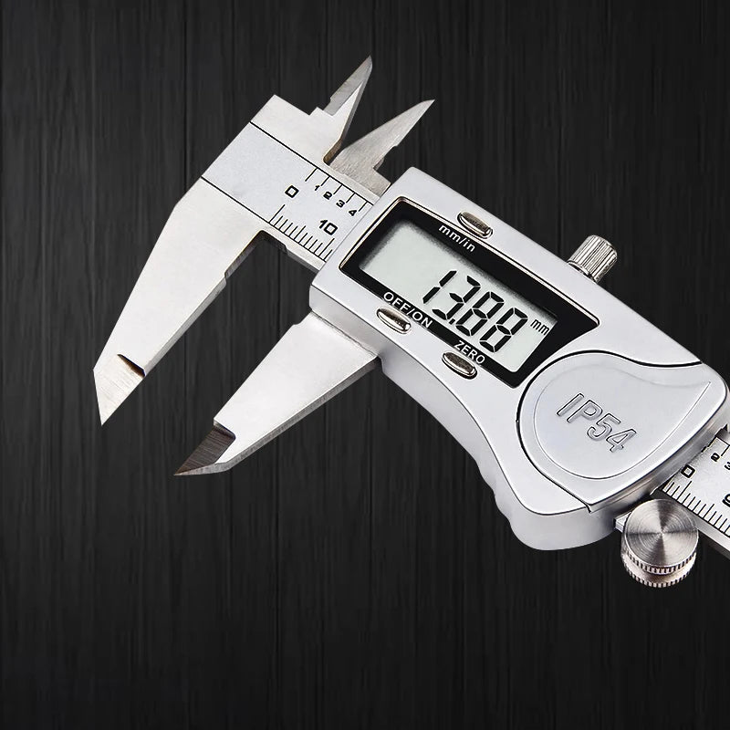DITRON IP54 Digital Caliper 150mm 6inch Durable Stainless Steel Electronic Measuring Tool 6 Inch Caliper Tool