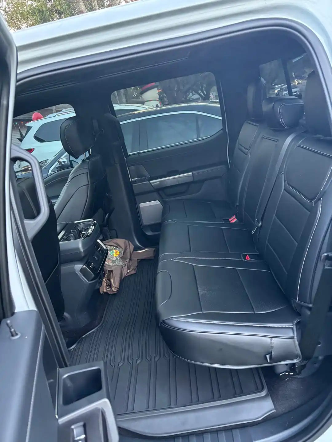 For 2009-2023 Ford F-150 F-250 F-350 F150 F250 F350 Custom Fit Car Accessories Seat Covers 5 Seats Full set Top Quality Leather