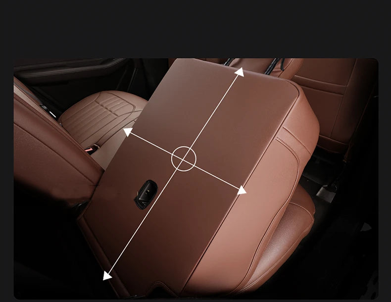 For 2009-2023 Ford F-150 F-250 F-350 F150 F250 F350 Custom Fit Car Accessories Seat Covers 5 Seats Full set Top Quality Leather