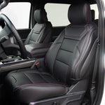For 2009-2023 Ford F-150 F-250 F-350 F150 F250 F350 Custom Fit Car Accessories Seat Covers 5 Seats Full set Top Quality Leather