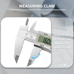 DITRON IP54 Digital Caliper 150mm 6inch Durable Stainless Steel Electronic Measuring Tool 6 Inch Caliper Tool