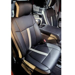 For 2009-2023 Ford F-150 F-250 F-350 F150 F250 F350 Custom Fit Car Accessories Seat Covers 5 Seats Full set Top Quality Leather