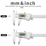 DITRON IP54 Digital Caliper 150mm 6inch Durable Stainless Steel Electronic Measuring Tool 6 Inch Caliper Tool