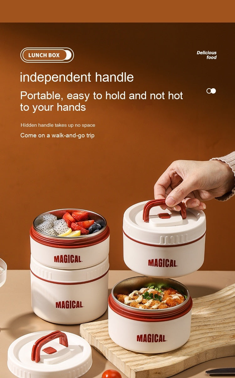 Employee Customer Lunch Box, Bento Tableware, Gift Box Set
