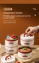Employee Customer Lunch Box, Bento Tableware, Gift Box Set