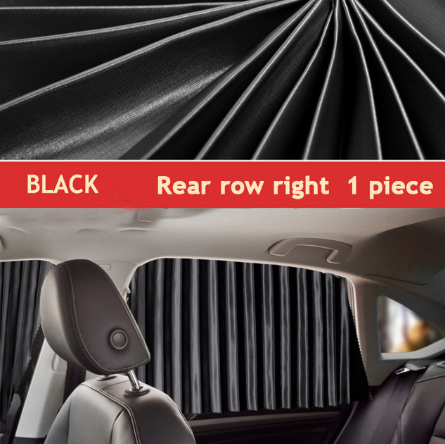 Magnetic Car Curtains Window Shade for Side Windows Baby Sun Shade Protection Adjustable Foldable Car Accessories