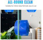 Fish tank aquarium magnetic brush
