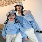 Two Hooded Clothes For Women And Mother