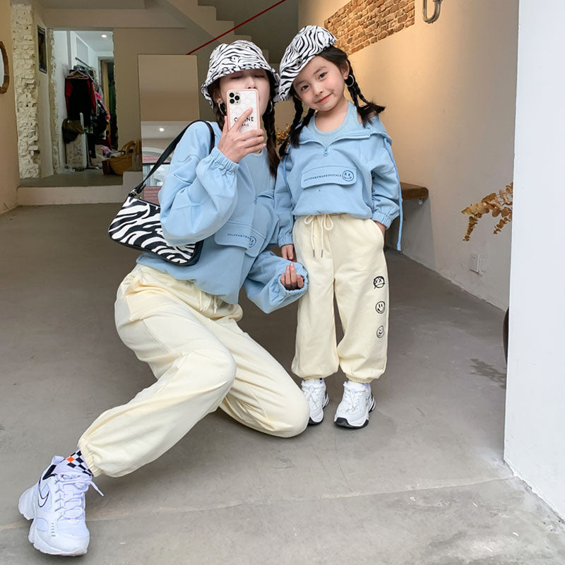 Two Hooded Clothes For Women And Mother