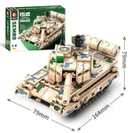 Puzzle Toy For Assembling Tank Model