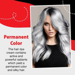Natural plant gray hair dye