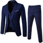 Spring Summer Groomsmen Male Two-piece Full Men&#39;s Suit Set Casual Wedding Nightclub Slim Fit Black Blazer for Men Free Shipping