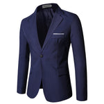 Spring Summer Groomsmen Male Two-piece Full Men&#39;s Suit Set Casual Wedding Nightclub Slim Fit Black Blazer for Men Free Shipping