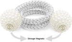 Magnetic Curtain Clip Room Accessories Pearl Ball Curtains Holder Buckle Rope Tieback Home Decor Hanging Ball Tie Back Holdback