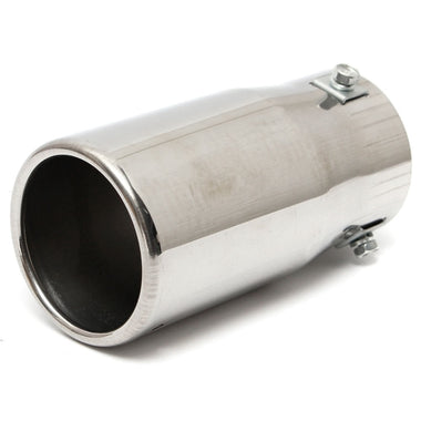 Exhaust Pipe Tip Car Auto Muffler Steel Stainless Trim Tail Tube Auto Replacement Parts Exhaust Systems Mufflers Vehicle Chrome