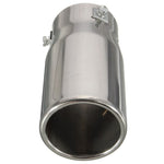 Exhaust Pipe Tip Car Auto Muffler Steel Stainless Trim Tail Tube Auto Replacement Parts Exhaust Systems Mufflers Vehicle Chrome
