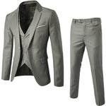 Spring Summer Groomsmen Male Two-piece Full Men&#39;s Suit Set Casual Wedding Nightclub Slim Fit Black Blazer for Men Free Shipping