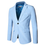 Spring Summer Groomsmen Male Two-piece Full Men&#39;s Suit Set Casual Wedding Nightclub Slim Fit Black Blazer for Men Free Shipping