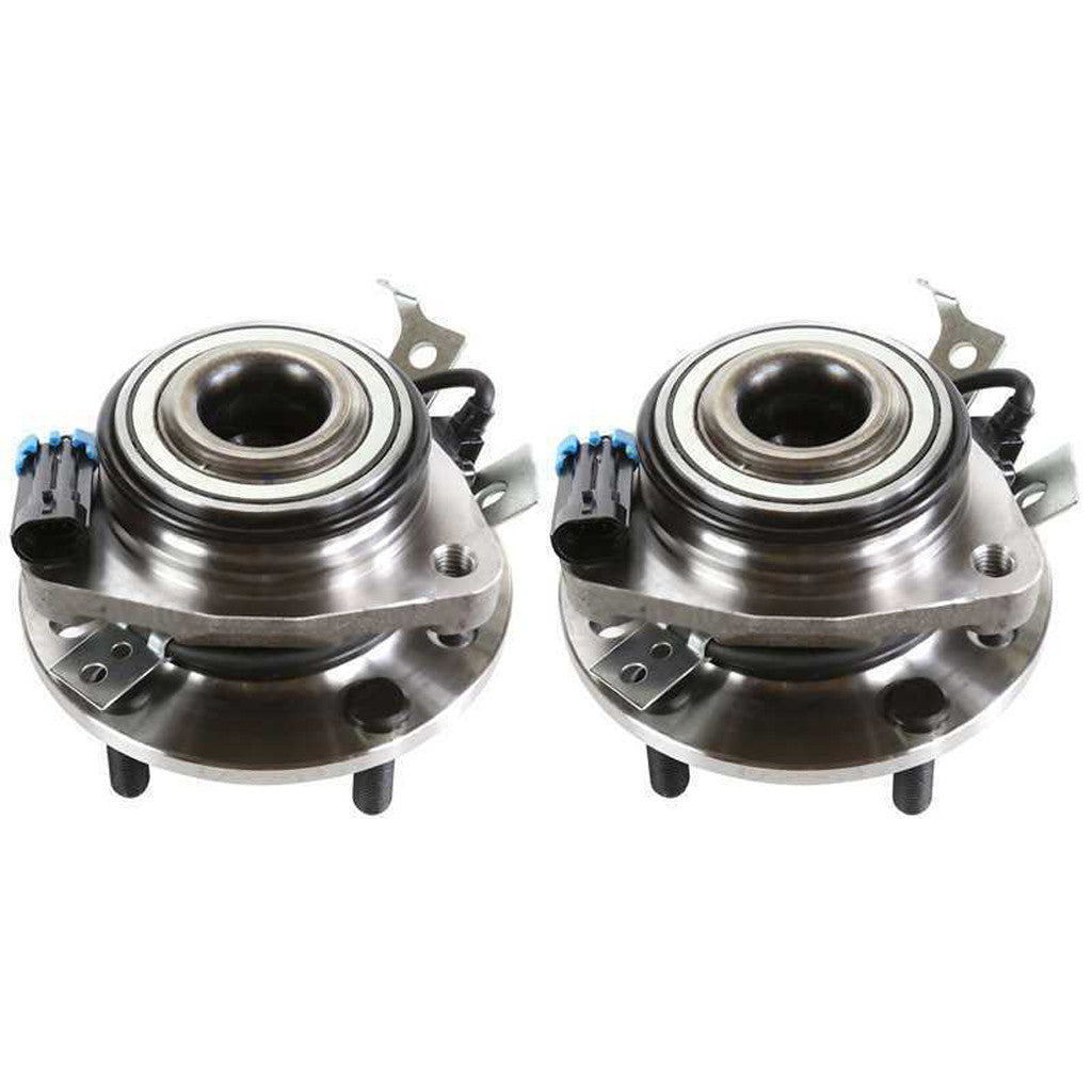 Front Pair 2 Wheel Hub Bearing Assembl-y For Chevrolet Blaze-r 97-05 HB613126PR